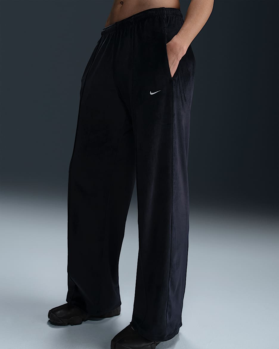 Nike sportswear velour pants on sale